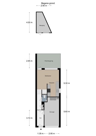 Floorplan - Charles Frehenstraat 67, 6374 EL Landgraaf